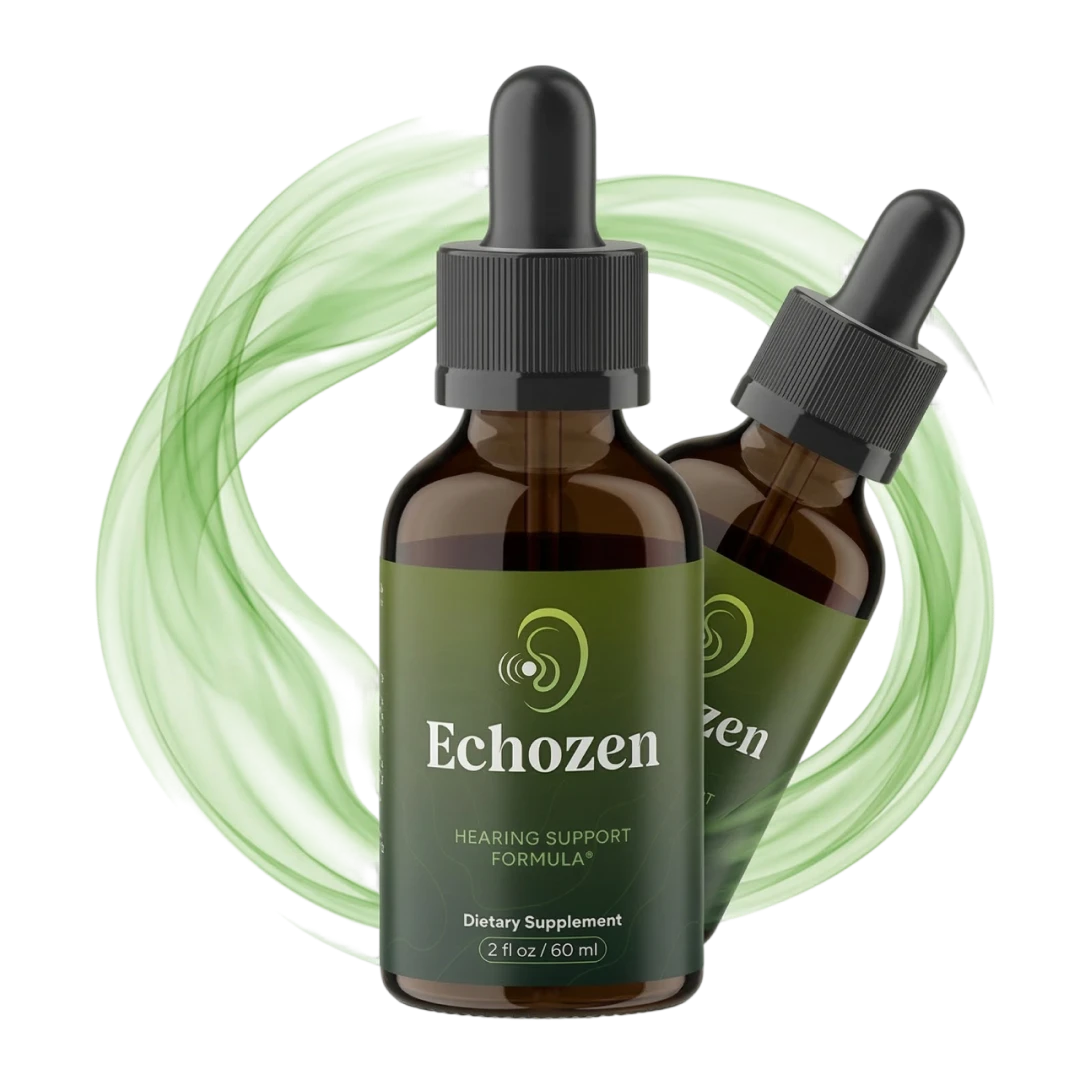 Echozen hearing support formula bottles